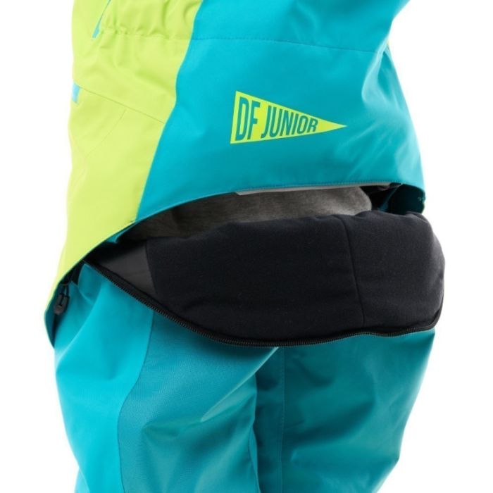 Зимний утепленный комбинезон Dragonfly GRAVITY Junior Dark Green - Lime