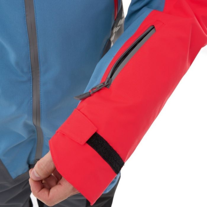 Снегоходный комбинезон Dragonfly Extreme 2.0 Man Grey - Blue - Red Утепленный (100)