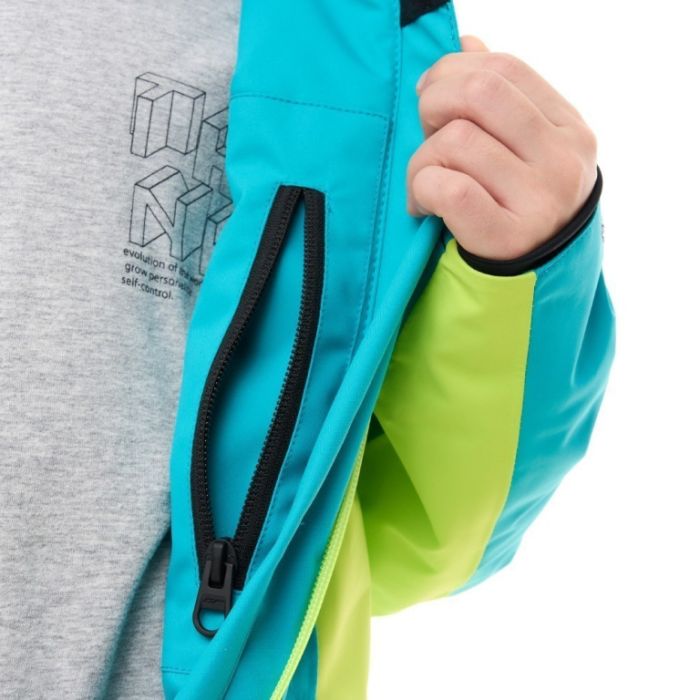 Зимний утепленный комбинезон Dragonfly GRAVITY Junior Dark Green - Lime