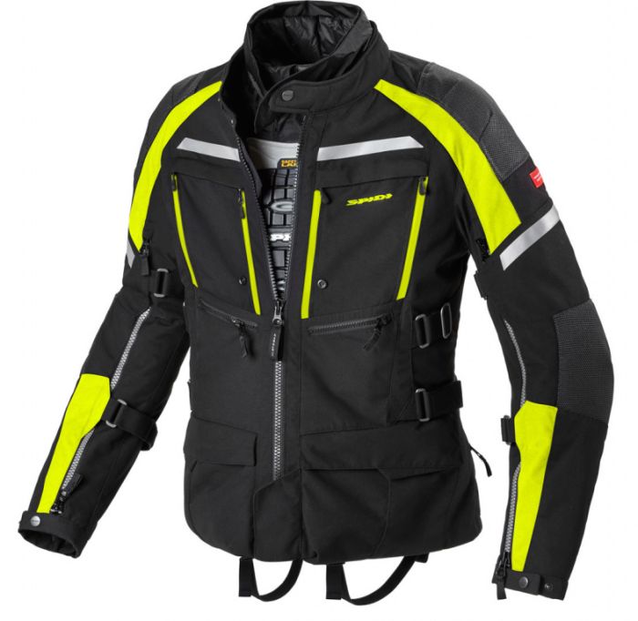 Куртка Spidi ARMAKORE Black/Yellow