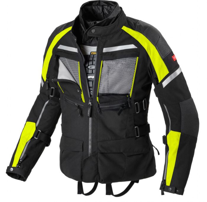 Куртка Spidi ARMAKORE Black/Yellow