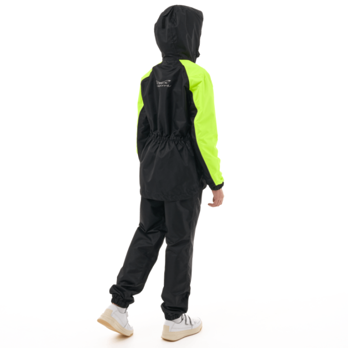 Дождевой детский комплект Dragonfly ACTIVE Teenager Black - Lime (мембрана)