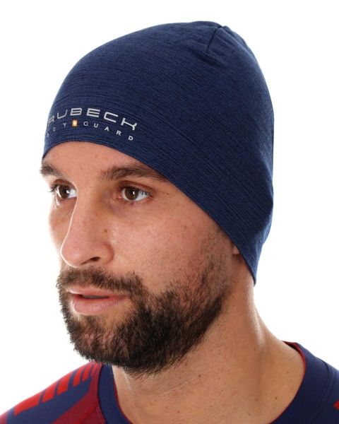 Шапка шерстяная Brubeck Active Wool Синяя