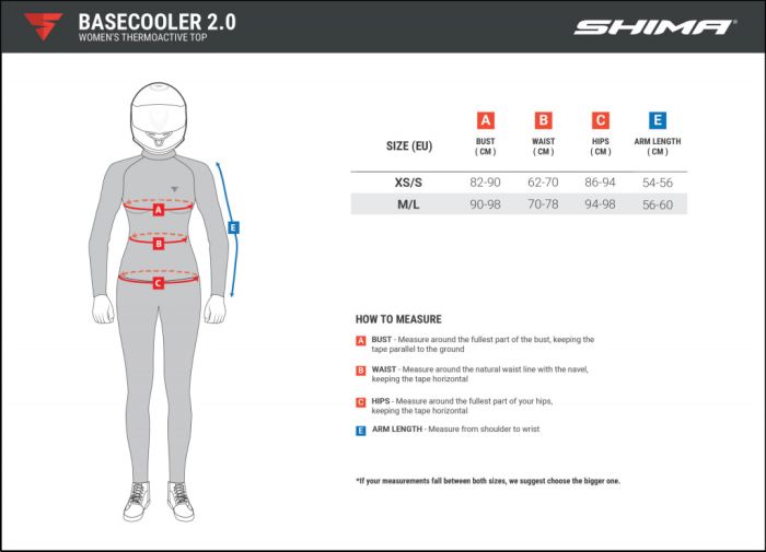 Термобелье верх Shima Basecooler 2.0 Lady