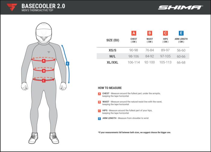 Термобелье верх Shima Basecooler 2.0 Men