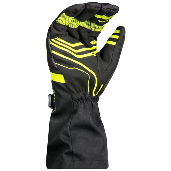 Перчатки снегоходные Scott Cubrick, black/lime green