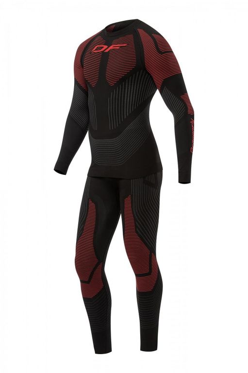 Термобрюки Dragonfly 3D Thermo Red