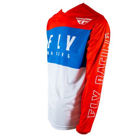 Джерси Fly Racing F-16 Refresh белый/красный/синий