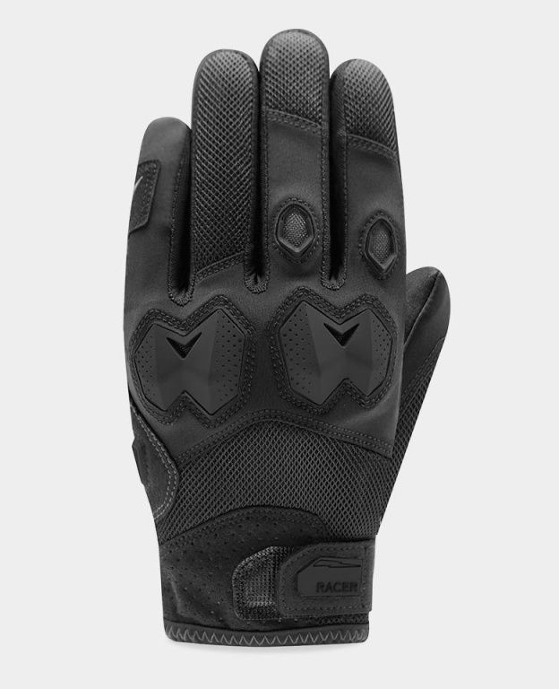 Перчатки текстильные Racer Blocks Black/black