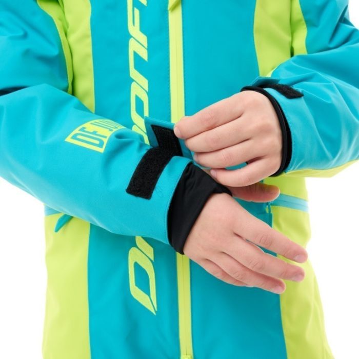 Зимний утепленный комбинезон Dragonfly GRAVITY Junior Dark Green - Lime