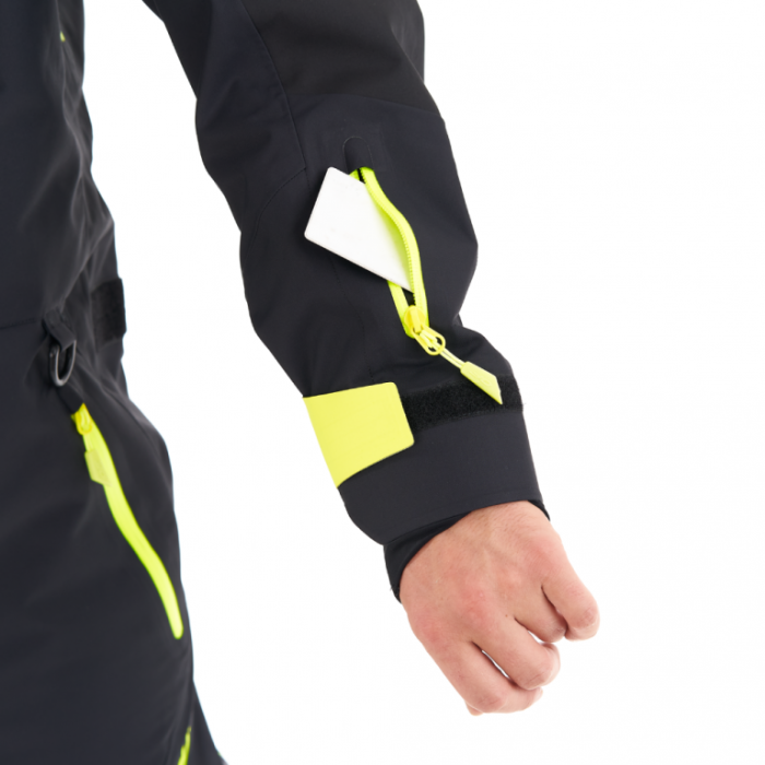 Снегоходный комбинезон Dragonfly SuperLight 3L MAN Dark Black-Yellow Fluo