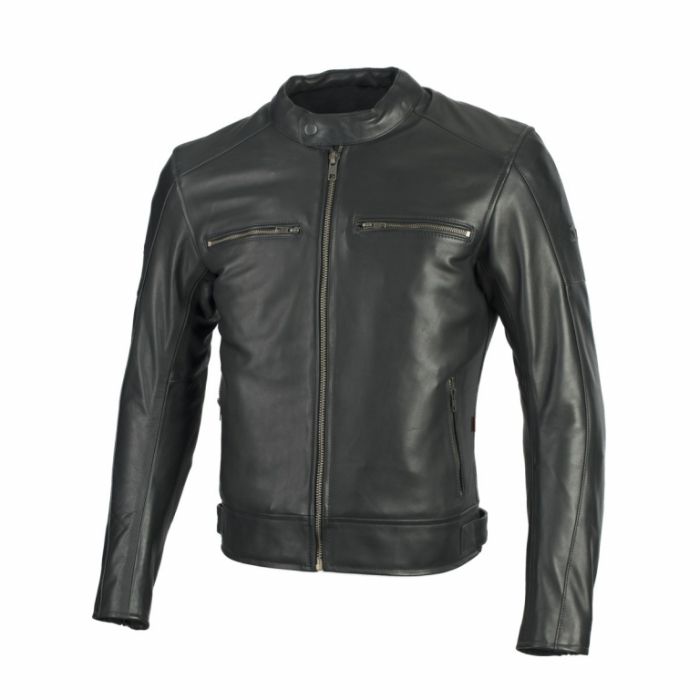 Мотокуртка кожаная Seca Bonneville Черная