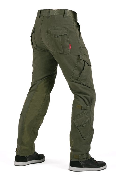 Мотоштаны мужские INFLAME Cargo Waterproof, Олива (Хаки)