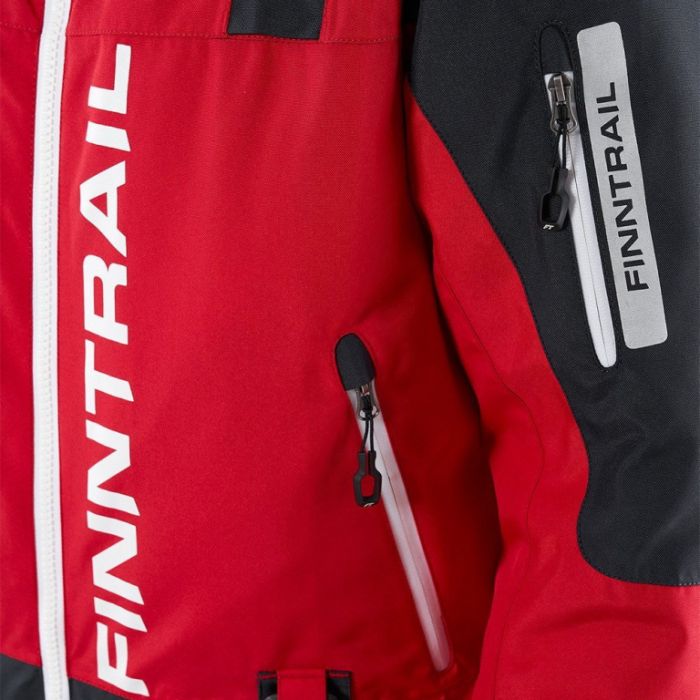 Снегоходный комбинезон-поплавок Finntrail Float Red