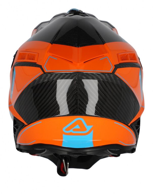 Шлем Acerbis STEEL CARBON 22-06 Orange/Black