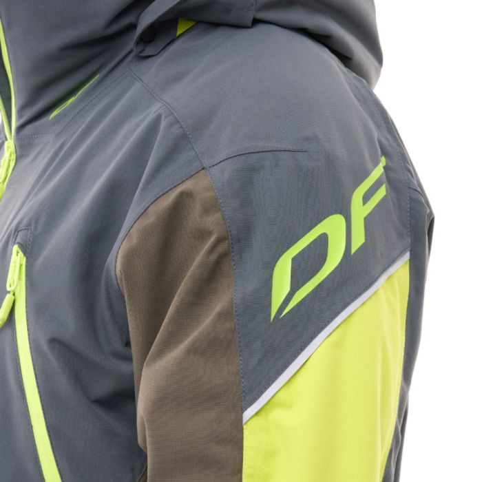 Снегоходный комбинезон Dragonfly Extreme 2.0 Man Grey - Brown - Lime Утепленный (100)