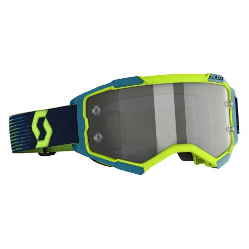 Очки Scott Fury LS neon yellow/blue light sensitive grey wo