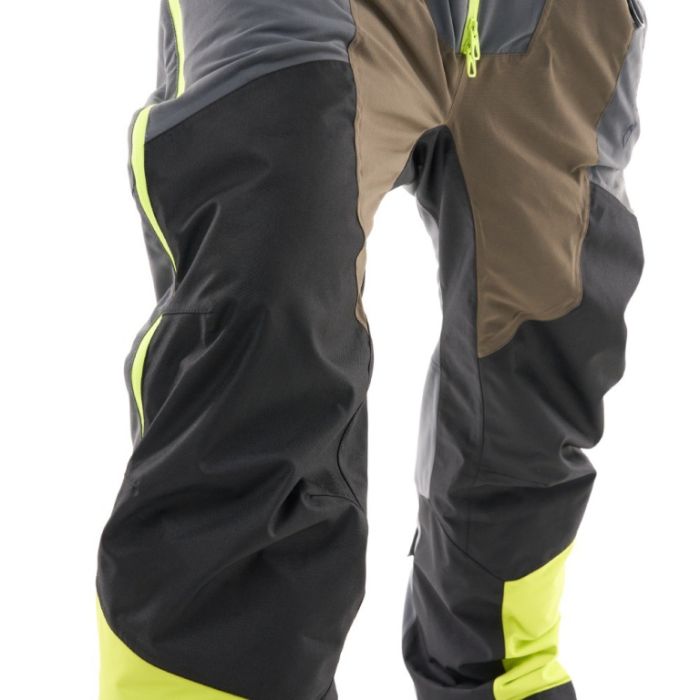 Снегоходный комбинезон Dragonfly Extreme 2.0 Man Grey - Brown - Lime Утепленный (100)