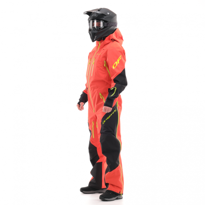 Снегоходный комбинезон Dragonfly SuperLight 3L MAN Red-Yellow