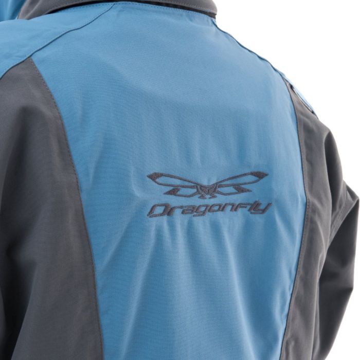 Снегоходный комбинезон Dragonfly Extreme 2.0 Man Grey - Blue - Red Утепленный (100)