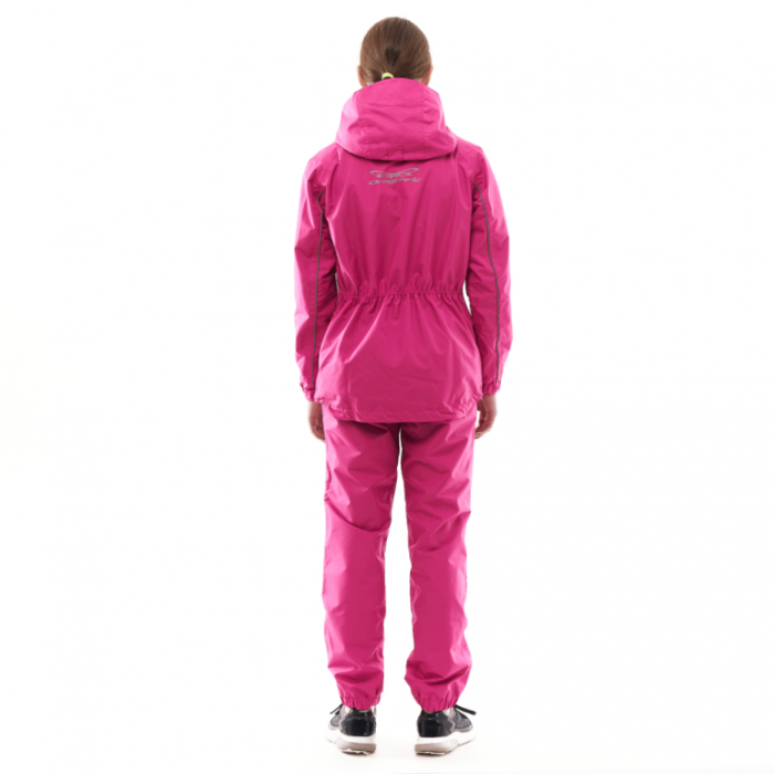 Детский комплект дождевой (куртка, брюки) Dragonfly EVO Kids PINK (мембрана)