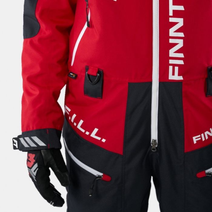 Снегоходный комбинезон-поплавок Finntrail Float Red