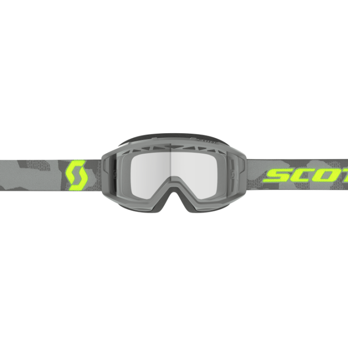 Очки Scott Primal Enduro light grey/neon yellow clear