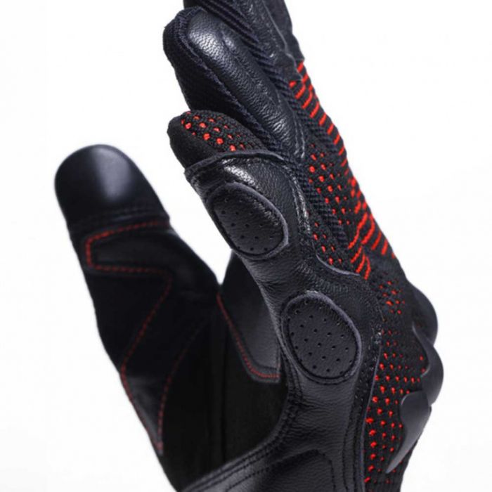 Перчатки DAINESE UNRULY ERGO-TEK BLACK/FLUO-RED