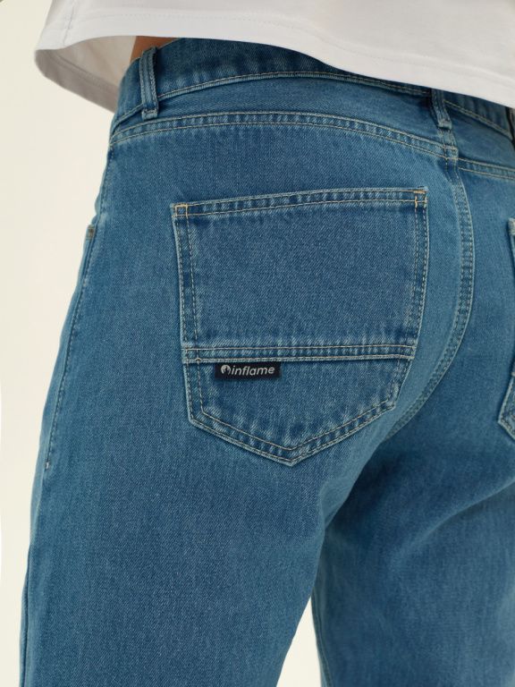 Джинсы мужские INFLAME Casual 102, синий светлый