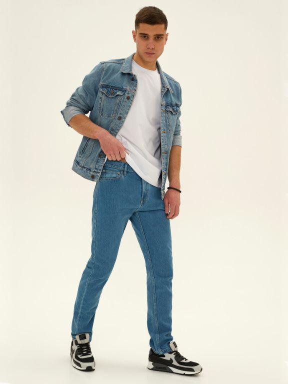 Джинсы мужские INFLAME Casual 102, синий светлый