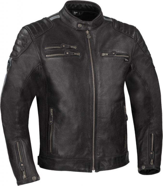 Куртка кожаная Segura VENTURA Black/Grey
