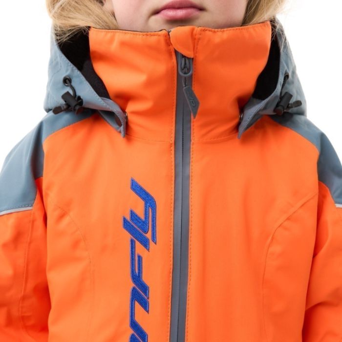 Зимний утепленный комбинезон Dragonfly Gravity Junior Grey - Orange