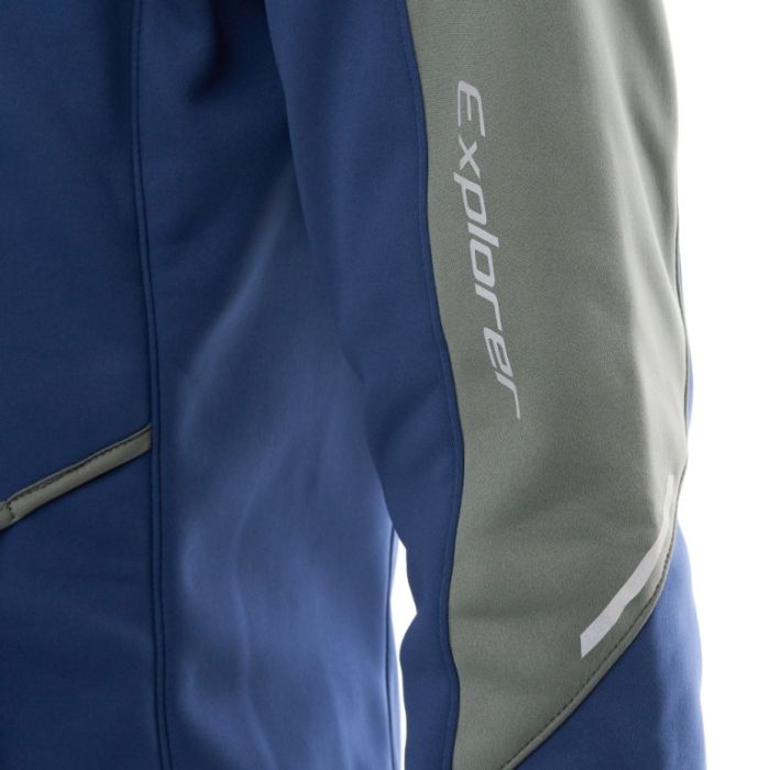 Куртка с капюшоном Dragonfly Explorer 2.0 Man Grey - Ocean 2024