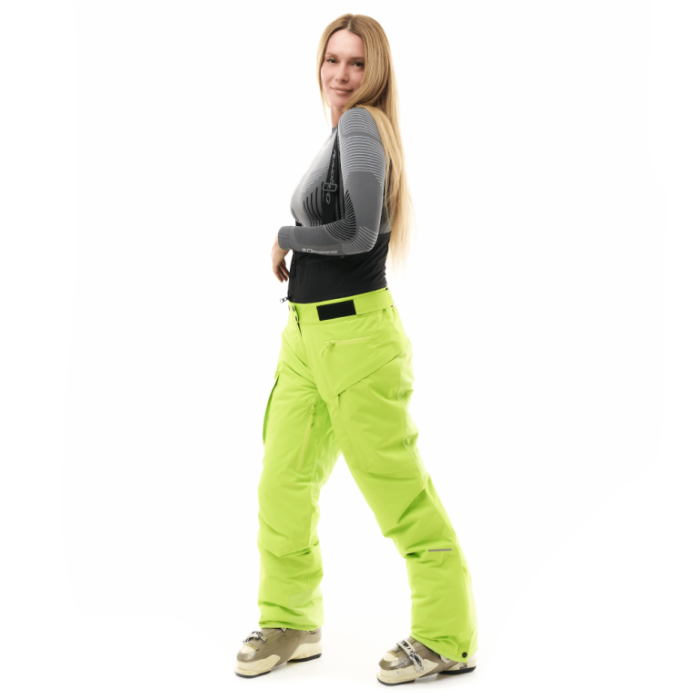 Штаны горнолыжные утепленные Dragonfly Gravity Woman 2024 Lime