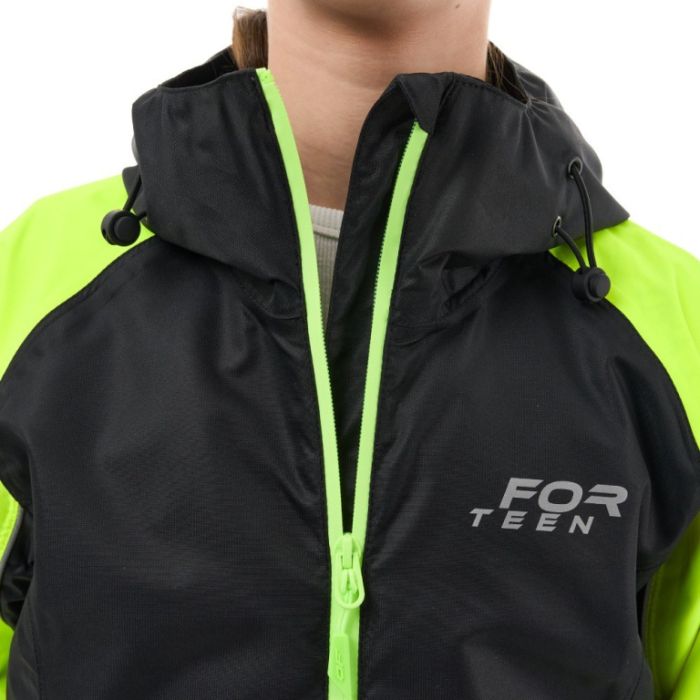 Дождевой детский комплект Dragonfly ACTIVE Teenager Black - Lime (мембрана)