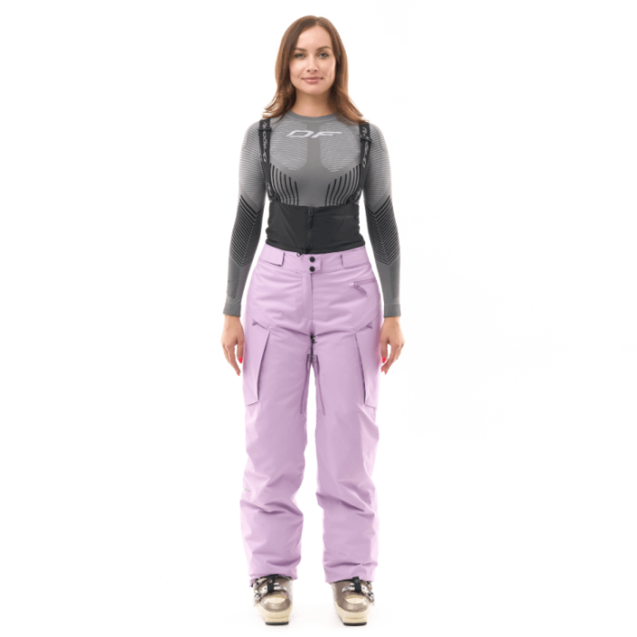 Штаны горнолыжные утепленные Dragonfly Gravity Woman 2024 Purple