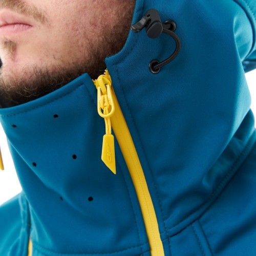 Dragonfly Куртка-анорак сноубордическая UKTUS Man Dark Ocean-Yellow