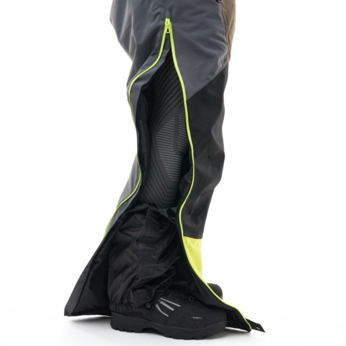 Снегоходный комбинезон Dragonfly Extreme 2.0 Man Grey - Brown - Lime Утепленный (100)
