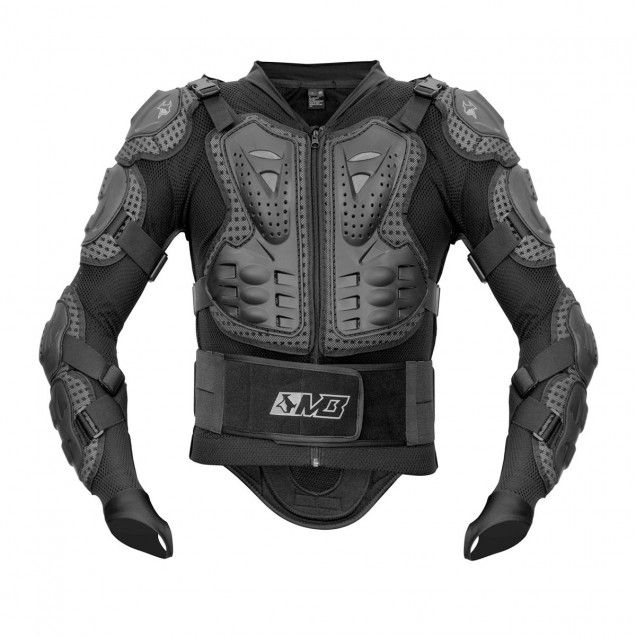 Черепаха мотоциклетная Madbull Turtle Jacket черная