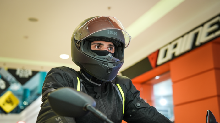 Шлем интеграл IXS HX 1100 1.0 черный мат.