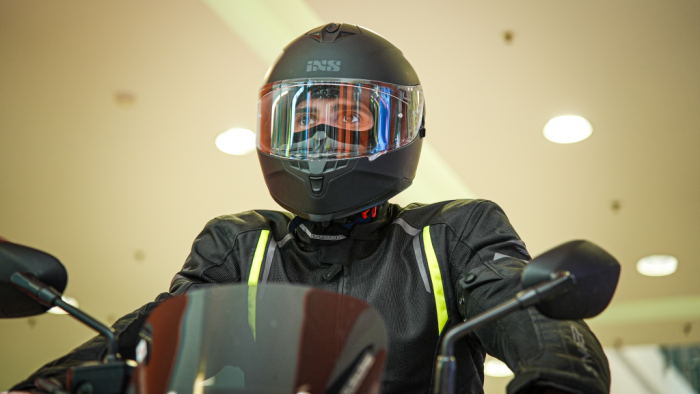 Шлем интеграл IXS HX 1100 1.0 черный мат.