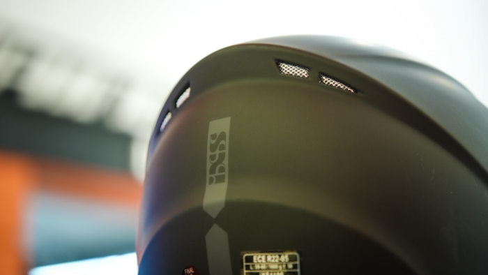 Шлем интеграл IXS HX 1100 1.0 черный мат.