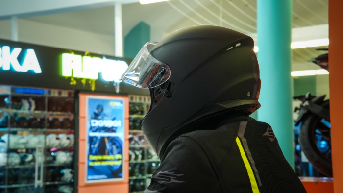 Шлем интеграл IXS HX 1100 1.0 черный мат.