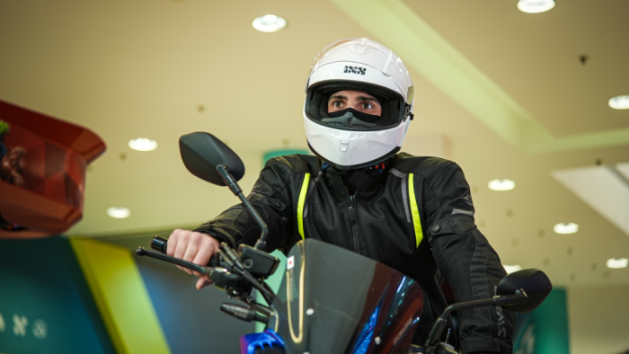 Шлем интеграл IXS HX 1100 1.0 белый
