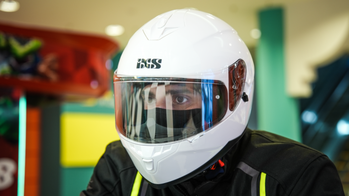Шлем интеграл IXS HX 1100 1.0 белый