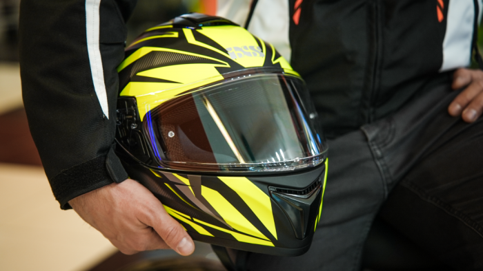 Шлем интеграл IXS iXS216 2.1 Желто-черный