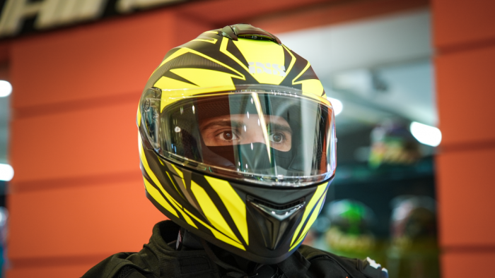 Шлем интеграл IXS iXS216 2.1 Желто-черный