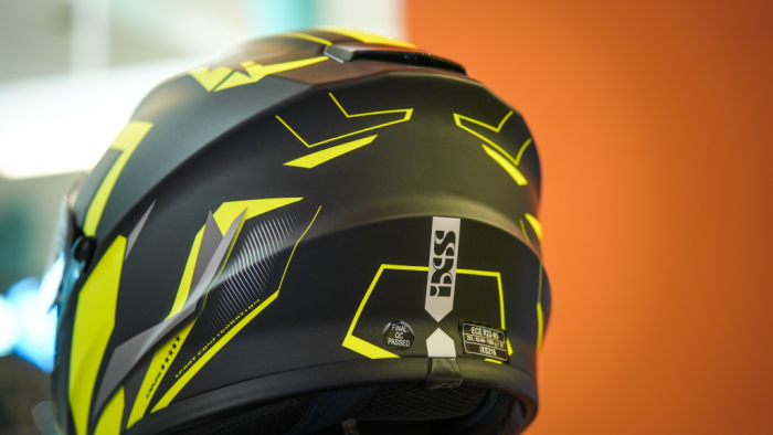 Шлем интеграл IXS iXS216 2.1 Желто-черный