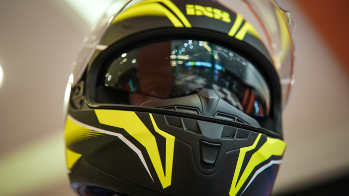 Шлем интеграл IXS HX 1100 2.3 чёрно-жёлтый