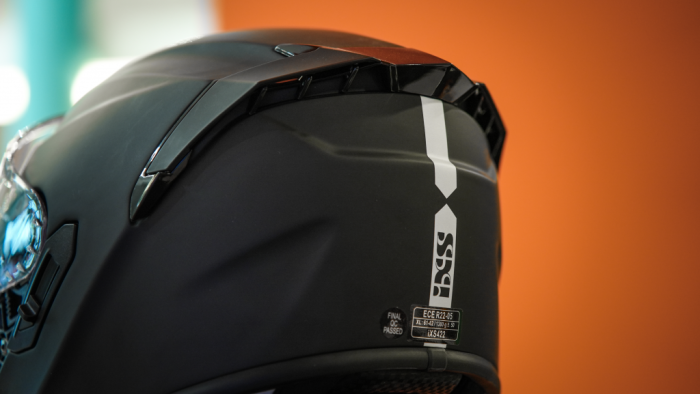 Шлем интеграл IXS iXS422 FG 1.0 черный матовый